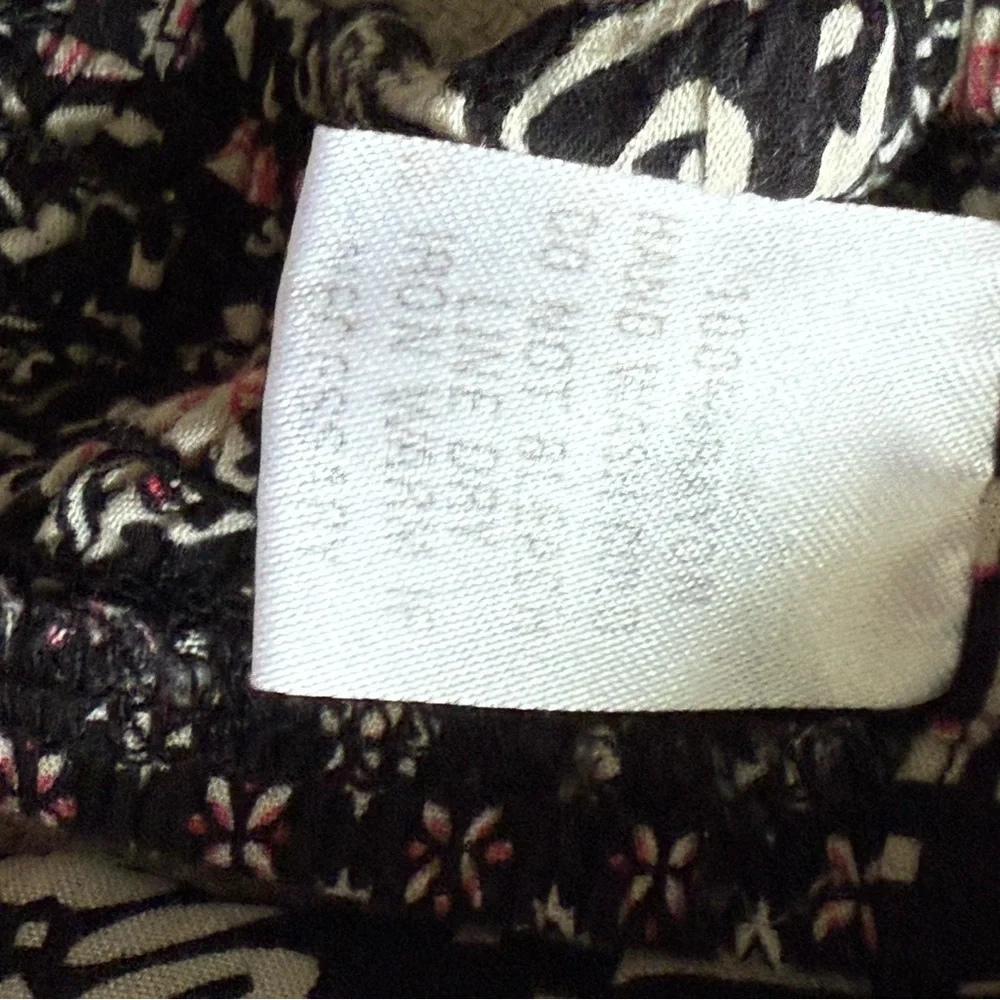 Cotton Candy LA Boho Print Tie-Back Halter Bralette Crop Top Size S - Picture 6 of 6